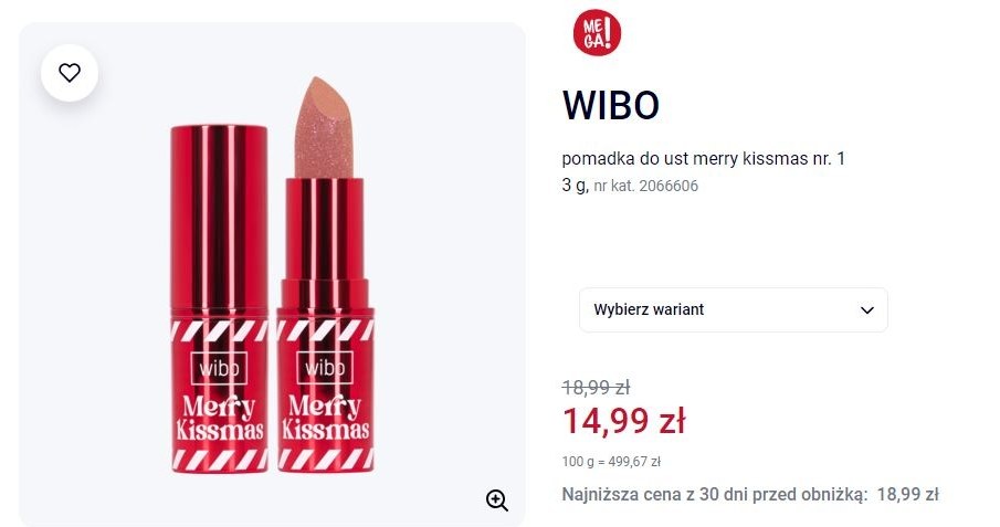 Błyszcząca pomadka na promocji w Rossmannie! /Rossmann /INTERIA.PL