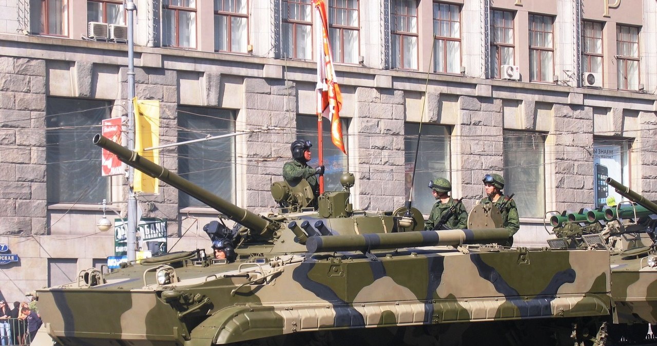 BMP3 podczas Parady Zwycięstwa w Moskwie w 2008 /Wikipedia