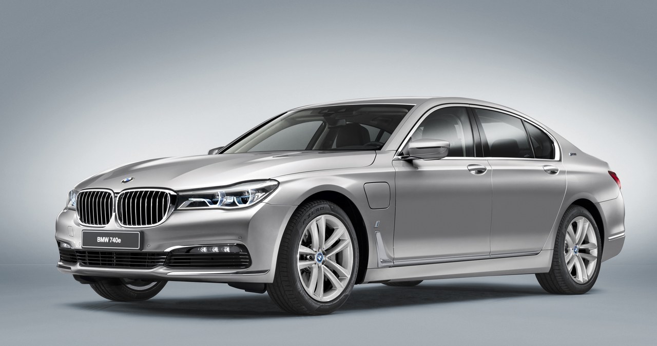 BMW 740e /Informacja prasowa