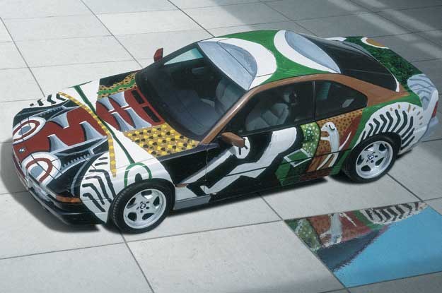 BMW 850 CSi  Davida Hockney'a /Informacja prasowa
