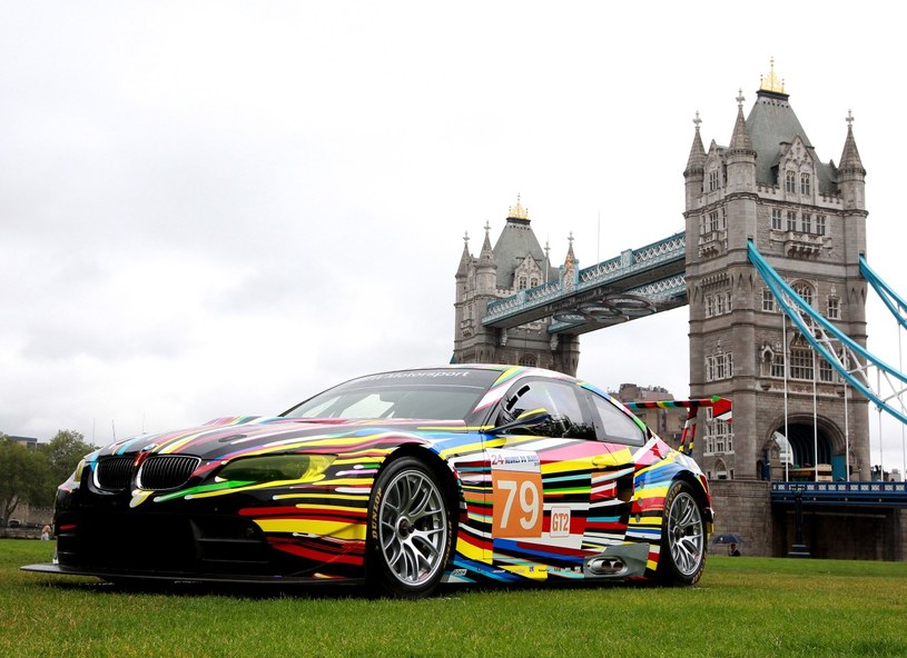 BMW Art Car podczas prezentacji w Londynie /materiały prasowe