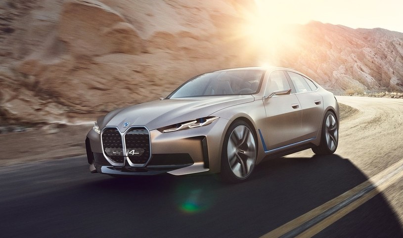 BMW i4 concept /Informacja prasowa