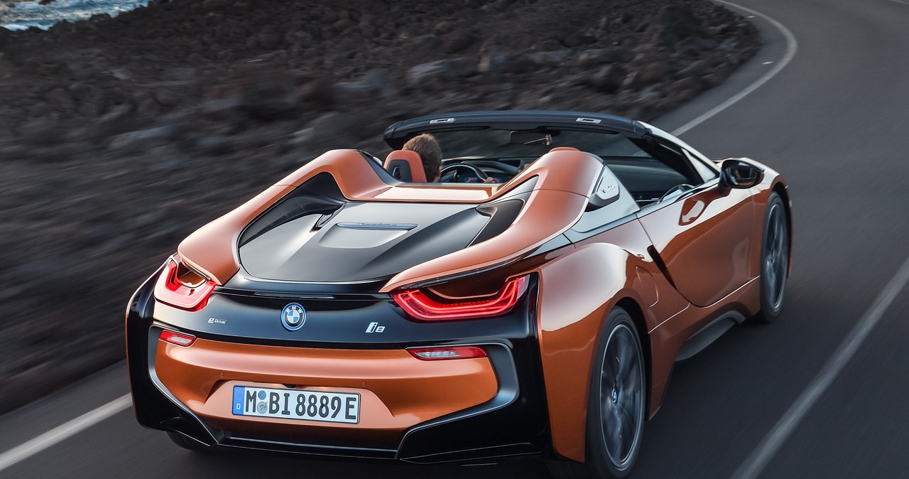 BMW i8 Roadster /Informacja prasowa