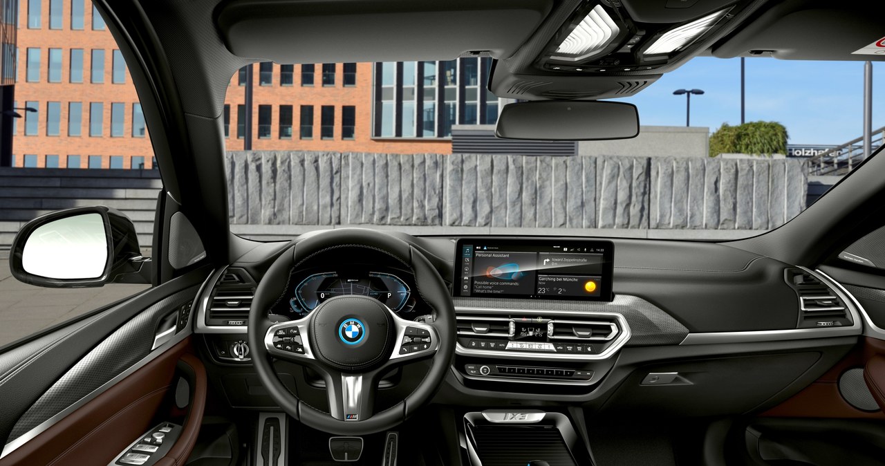 BMW iX3 po modernizacji /Informacja prasowa