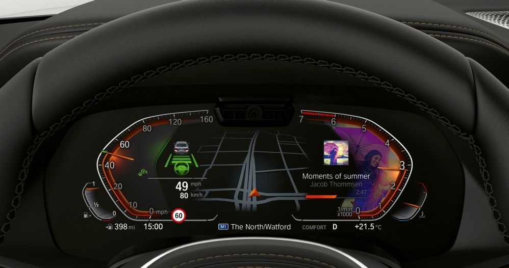BMW Live Cockpit /materiały prasowe