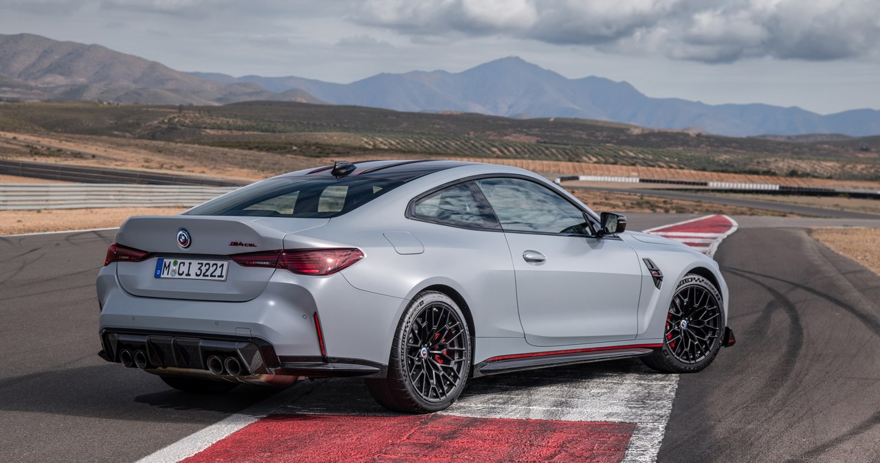 BMW M4 CSL – ekstremalna wersja M4 dla wybranych /materiały prasowe