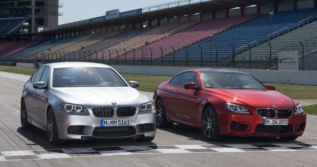 BMW M5 i M6 z pakietem Competition mają silniki wzmocnione z 560 do 575 KM. /BMW