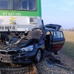 szynobus BMW pod szynobusem. Kobieta nie żyje