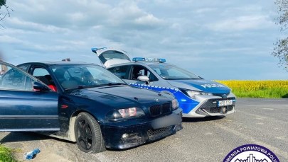 ​Bmw uciekał przed policjantami. Miał pięciokrotny zakaz kierowania pojazdami  