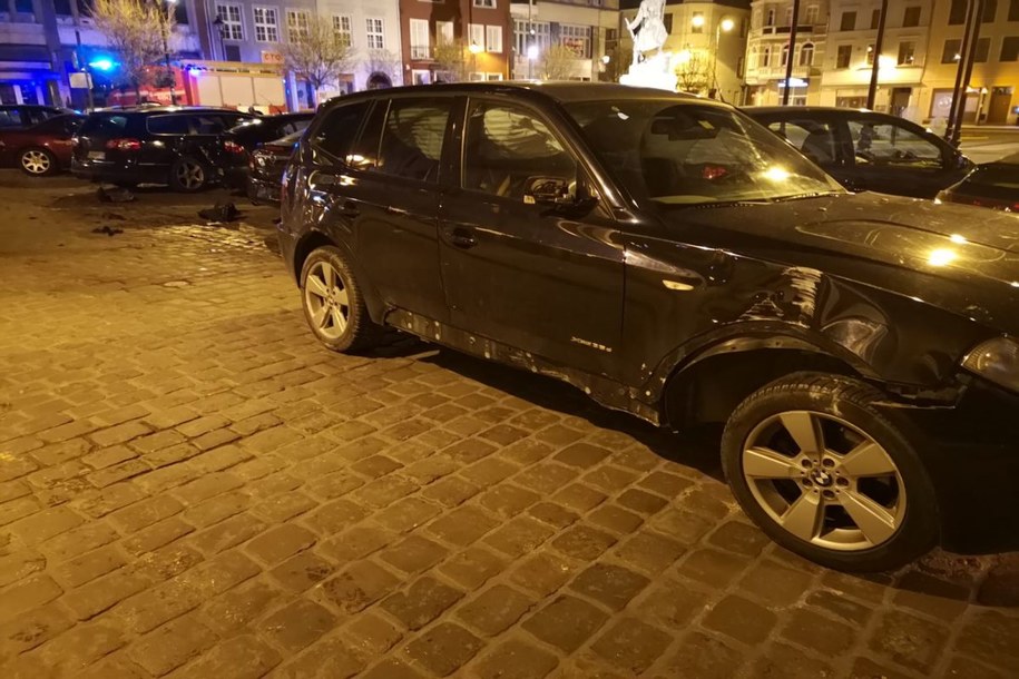 Bmw uszkodziło także inne pojazdy /KMP w Grudziądzu /