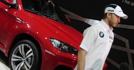 BMW wycofuje się z wspierania Formuły 1. Nick Heidfeld nie może być pewny swojej przyszłości /AFP