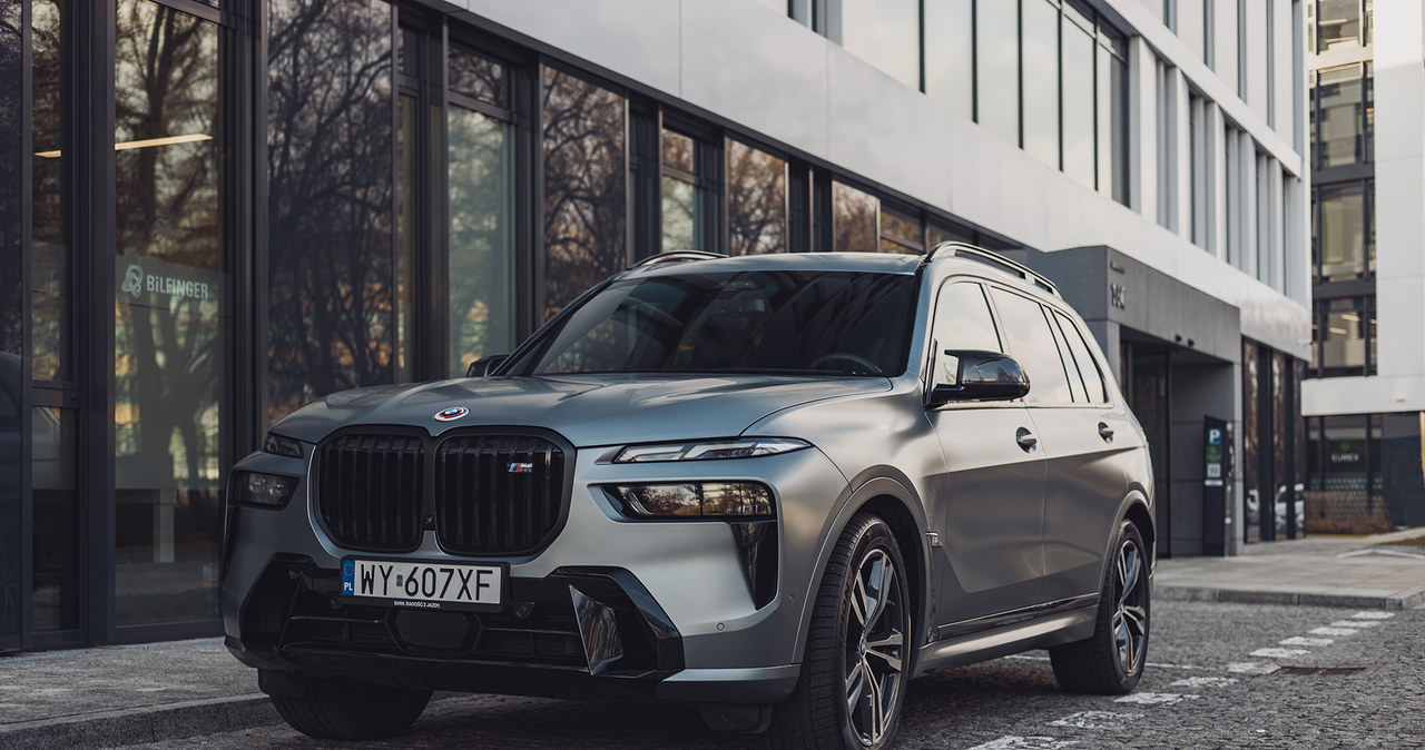 BMW X7 M60i /Karol Tynka /INTERIA.PL