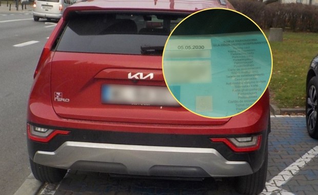 "Bo muszę tu parkować". Porzucała auto na miejscu dla niepełnosprawnych