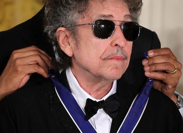 Bob Dylan dekorowany przez Baracka Obamę Prezydenckim Medalem Wolności  - fot. Alex Wong /Getty Images/Flash Press Media