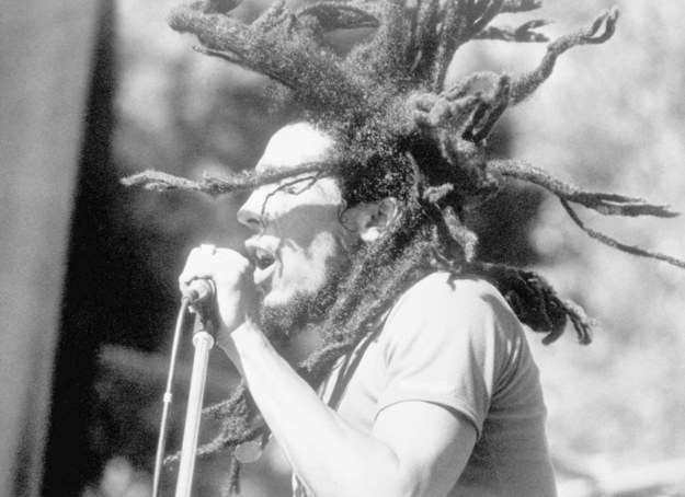 Bob Marley na koncercie /PA /PAP/EPA