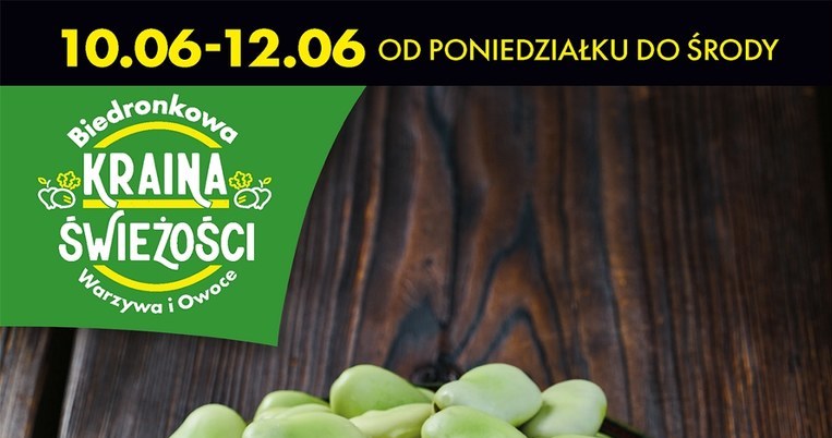 Bób na promocji w Biedronce! /Biedronka /INTERIA.PL