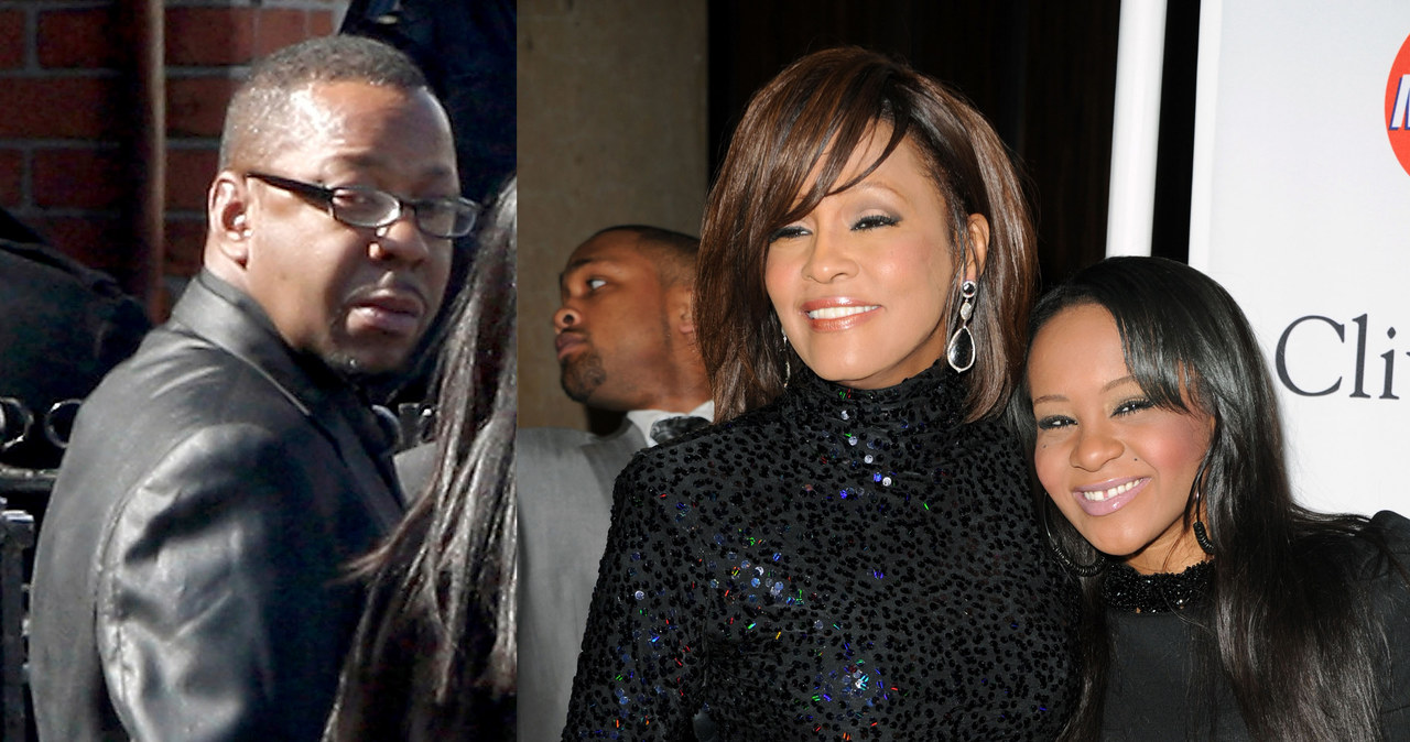 Bobby Brown, Whitney Houston, Bobbi Kristina /Bennett Raglin /Getty Images