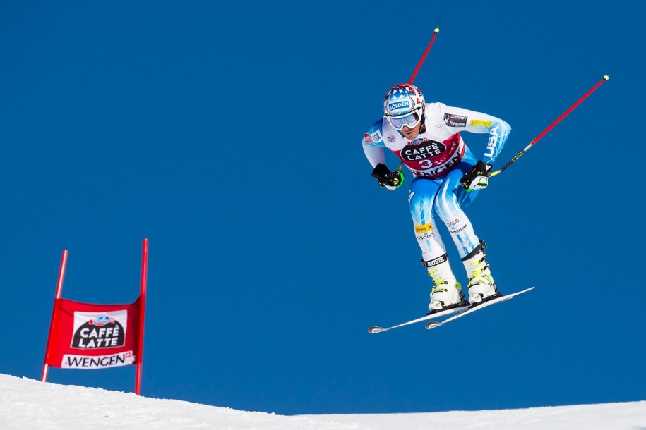 Bode Miller amerykański alpejczyk /JEAN-CHRISTOPHE BOTT /PAP/EPA