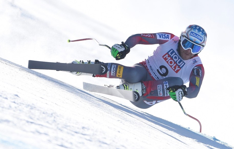 Bode Miller podczas MŚ w Beaver Creek w lutym 2015 roku /VASSIL DONEV /PAP/EPA