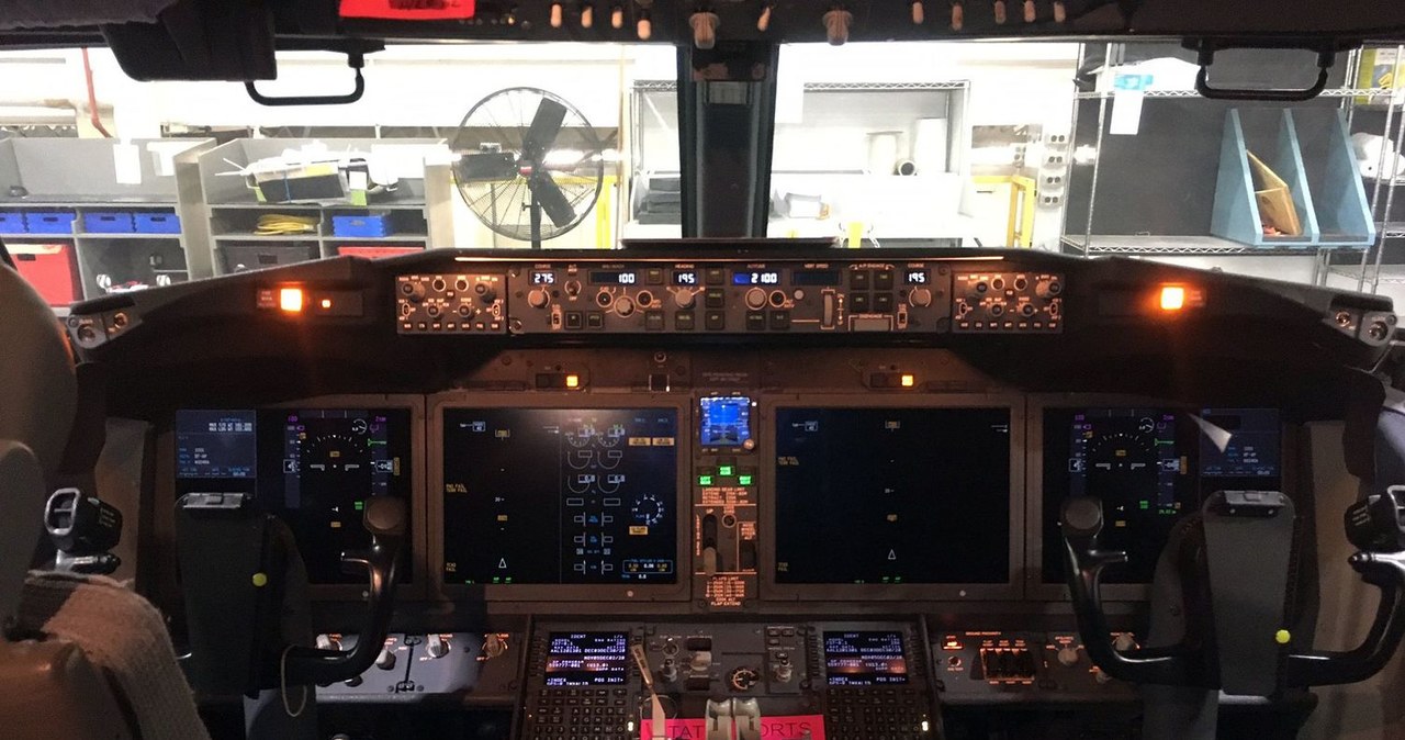 Boeing 737 MAX linii American Airlines w bazie AA w Tulsa, Oklahoma /AFP