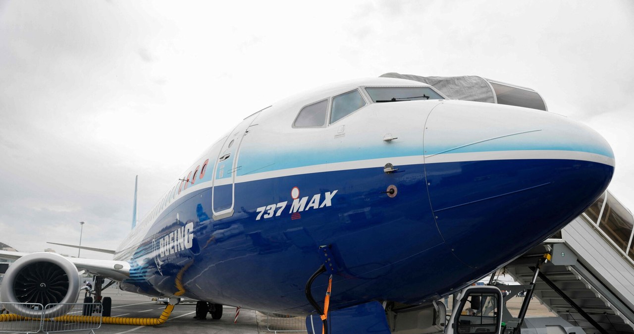 Boeing 737 MAX (zdjęcie poglądowe). /GEOFFROY VAN DER HASSELT/AFP/East News /East News