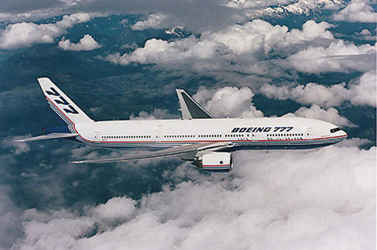 Boeing 777 &nbsp; /Fot. NASA