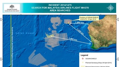 Boeing 777: Poszukiwania wraku mogą zająć lata 