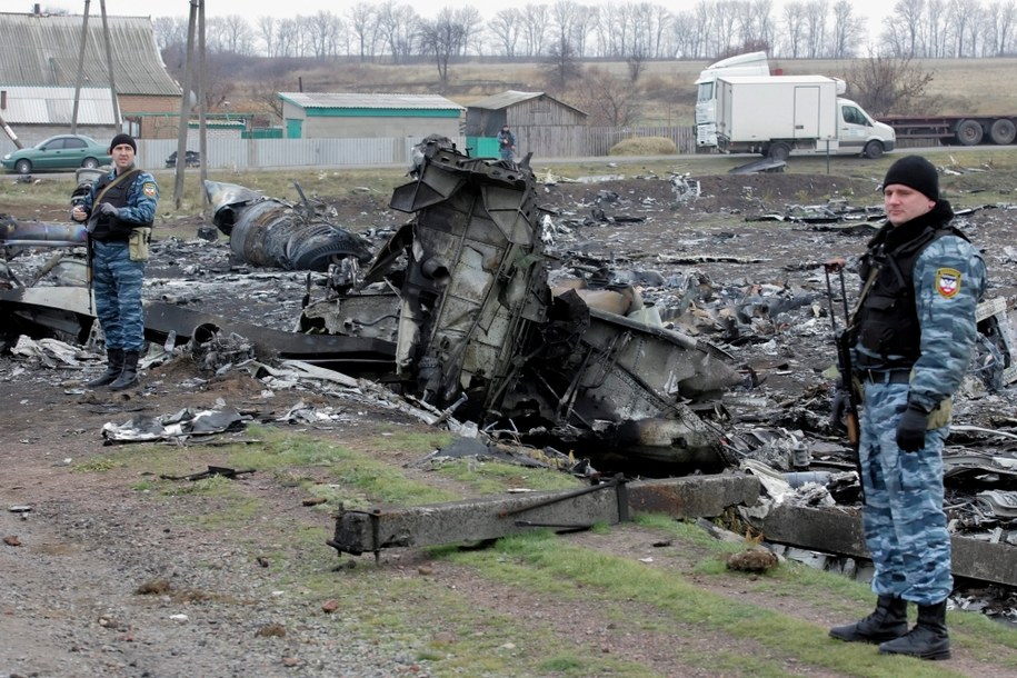 Boeing 777 został zestrzelony 17 lipca ub. roku / 	ALEXANDER ERMOCHENKO    /PAP/EPA