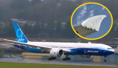 Boeing 777X kończy testy. I naprawdę ma składane skrzydła.