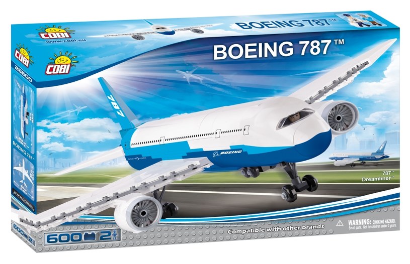 Boeing 787 Dreamliner od Cobi /materiały prasowe