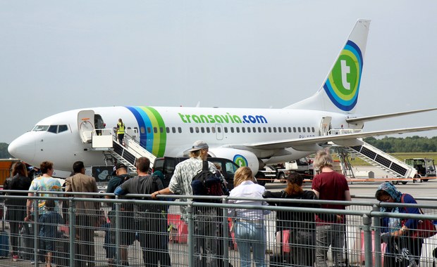 Boeing lądował awaryjnie na lotnisku w Amsterdamie. Do silnika wleciał... bocian