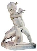 Boetos z Chalkedonu, Chłopiec duszący gęś, kopia rzymska /Encyklopedia Internautica