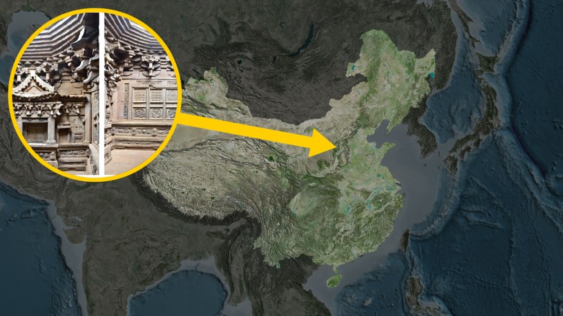 Bogatozdobiony 800-letni grobowiec został odnaleziony w Chinach /Twitter: HeritageDaily, credit Shanxi Provincial Institute of Archaeology /123RF/PICSEL
