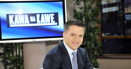 Bogdan Rymanowski, gospodarz programu "Kawa na ławę" /TVN