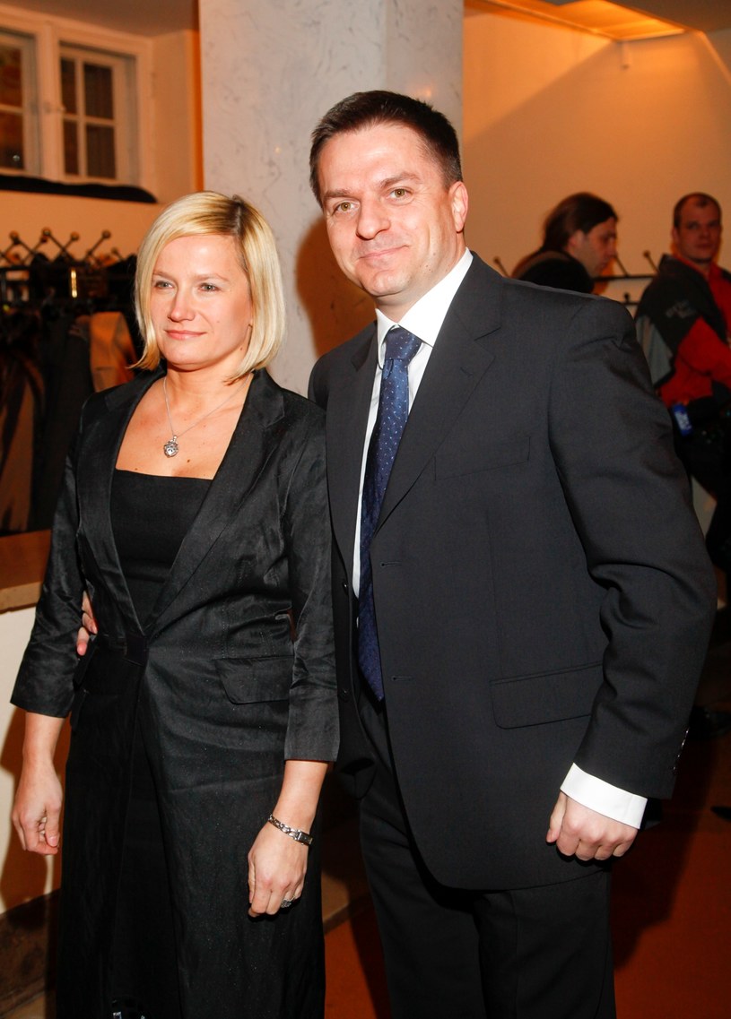 Bogdan Rymanowski z żoną /Krzysztof Kuczyk /Agencja FORUM