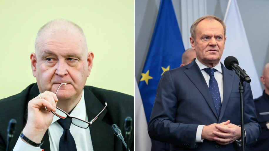 Bogdan Święczkowski i Donald Tusk /Anita Walczewska/Adam Burakowski/East News /East News
