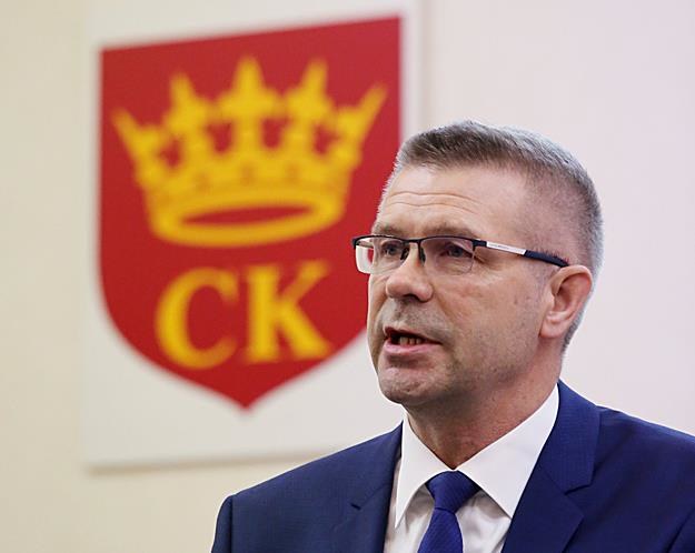 Bogdan Wenta, prezydent Kielc. Fot. Łukasz Zarzycki /FORUM