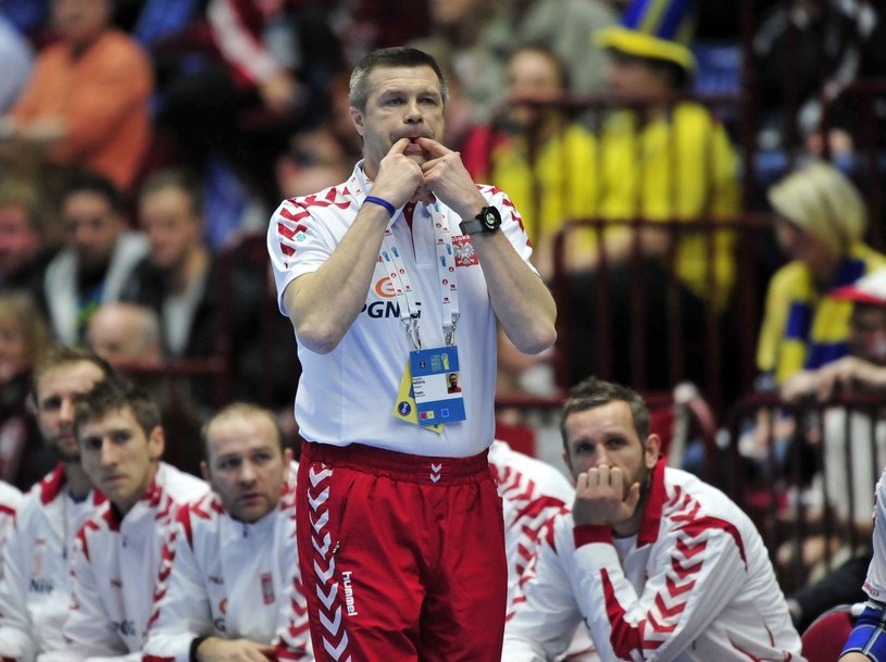 Bogdan Wenta w latach 2004-2012 był trenerem reprezentacji Polski /AFP