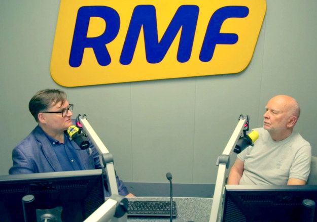 Bogdan Zalewski i Adam Zagajewski /RMF FM