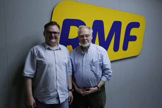 Bogdan Zalewski i Anthony Miłosz /RMF FM /RMF FM