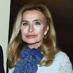 Bogumiła Wander z mężem na salonach