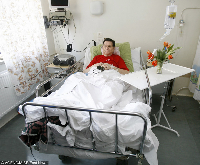 Bogusław Kaczyński w szpitalu /East News