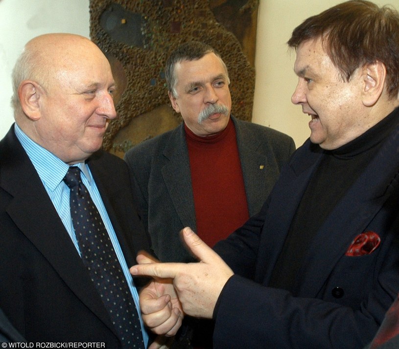 Bogusław Kaczyński z Józefem Oleksym i Rafałem Skąpskim /Witold Rozbicki /Reporter