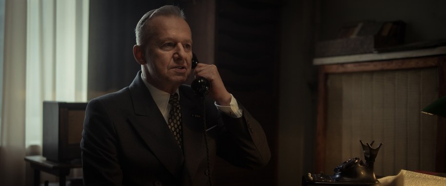 Bogusław Linda na planie "Czarnego mercedesa" /Foto: Olaf Tryzna/WFDiF /Materiały prasowe