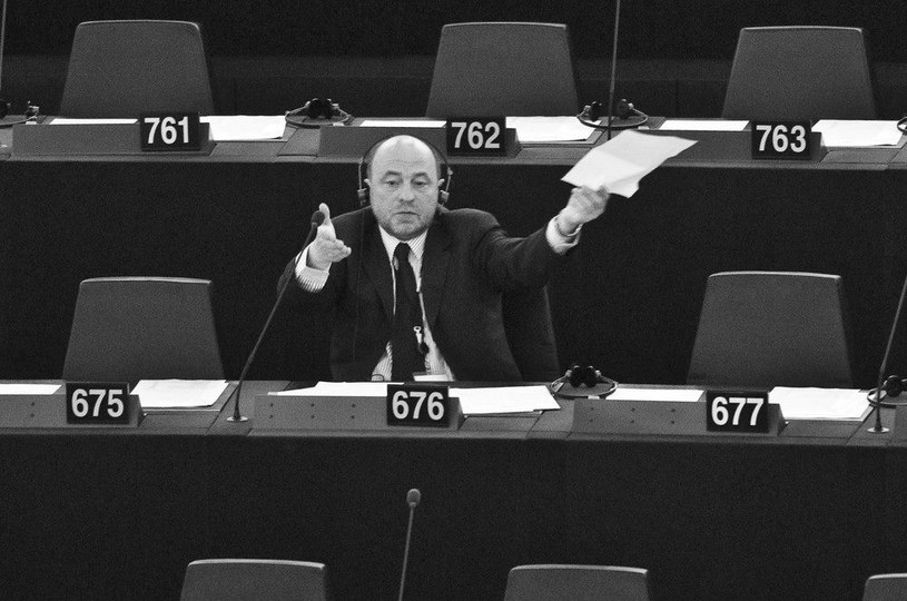 Bogusław Sonik w Parlamencie Europejskim /Wiktor Dabkowski    /Reporter