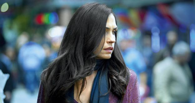 Bohaterka Famke Janssen w "Uprowadzonej 2" nie będzie już taką "suką". /materiały dystrybutora