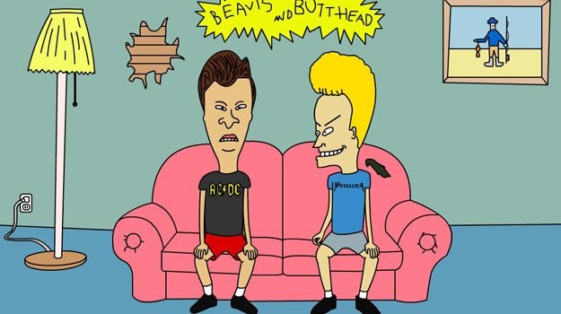 Bohaterowie kreskówki "Beavis and Butt-head" /materiały prasowe