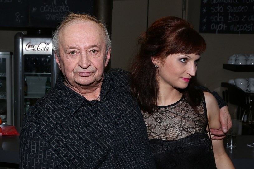Bohdan Łazuka z córką /- /East News