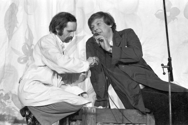 Bohdan Smoleń i Zenon Laskowik na zdj. z 1980 roku /CAF /Zbigniew Staszyszyn /PAP
