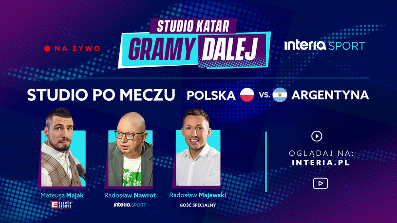 Bój nasz ostatni czy... gramy dalej!? Oglądaj dziś "Studio Katar"!